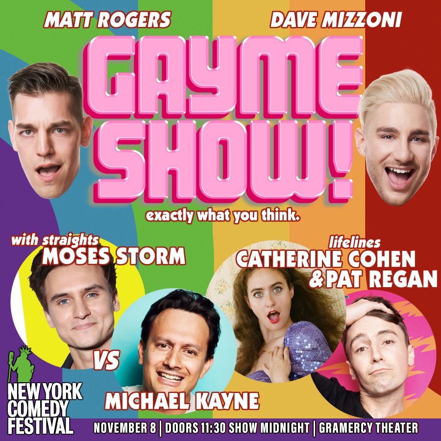 Matt Rogers & Dave Mizzoni: "GAYme Show"